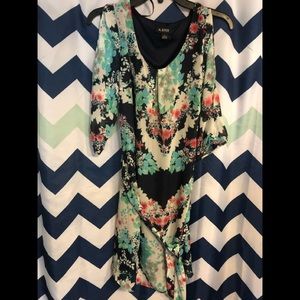 BNWOT “A. Byer” Cold Shoulder Dress